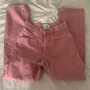 BDG Issa High-Waisted Cowboy Jean - Pink